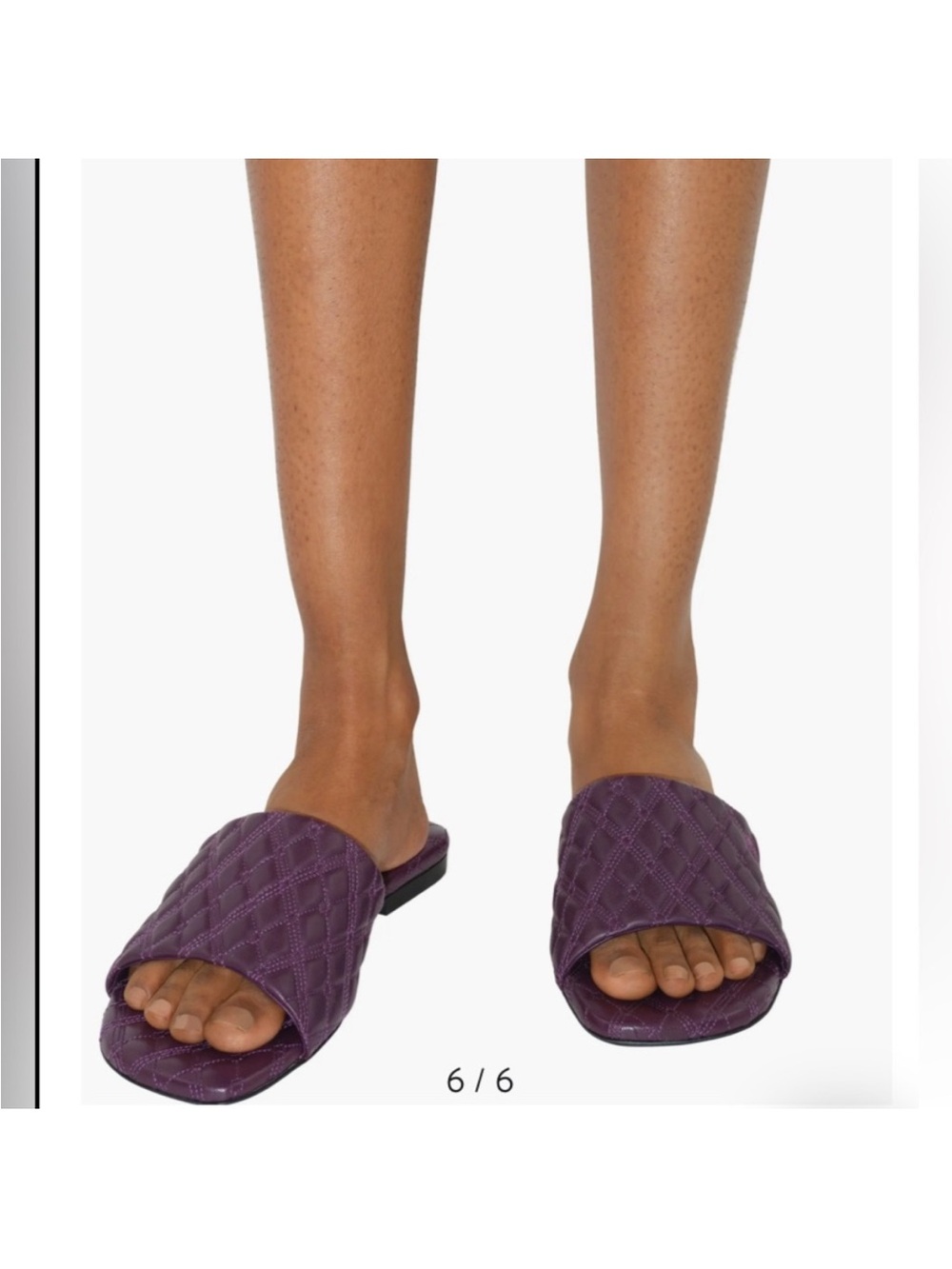 Burberry Quilted Slide Sandal - Picture 6 of 7